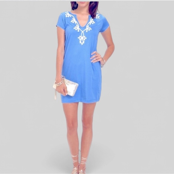 Lilly Pulitzer Dresses & Skirts - Lilly Pulitzer-Brewster Dress-Blue-size XS-EUC